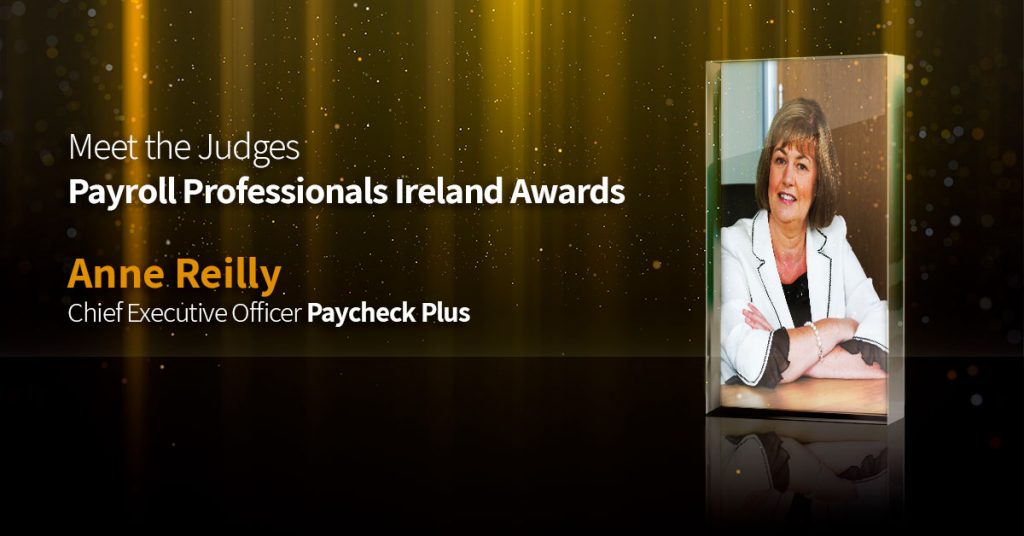 Anne Reilly - Payroll Professionals Ireland Awards Graphics