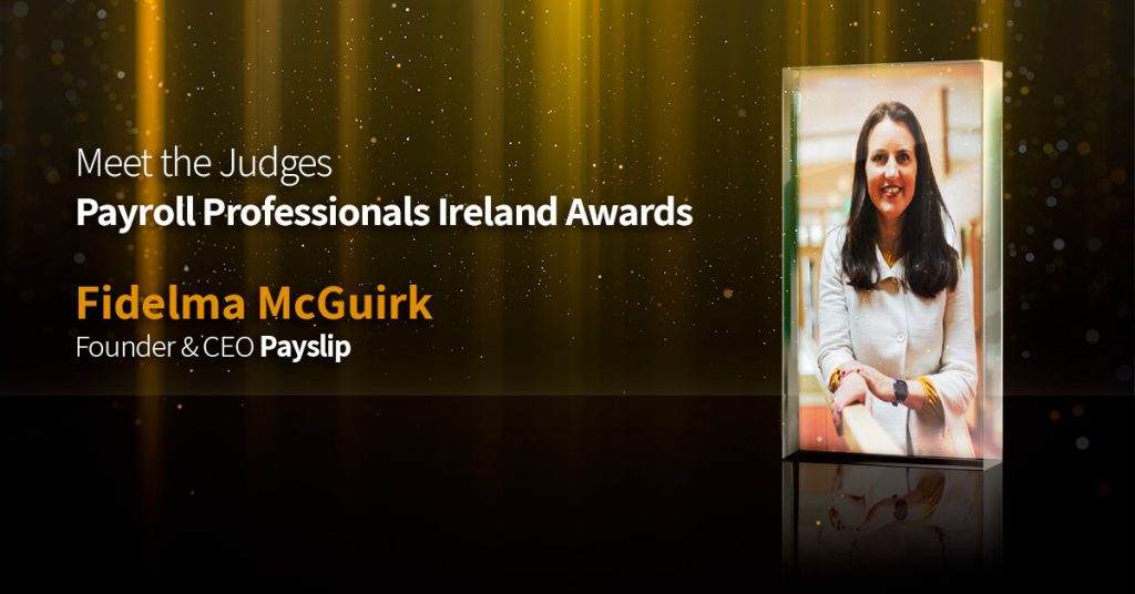 Fidelma McGuirk - Payroll Professionals Ireland Awards Graphics
