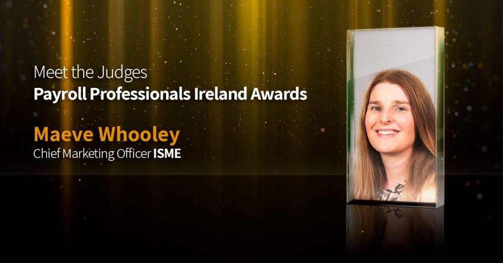 Maeve Wholley - Payroll Professionals Ireland Awards Graphics