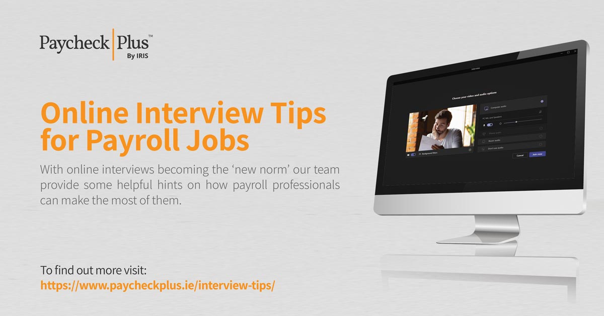 Payroll Job Online Interviews