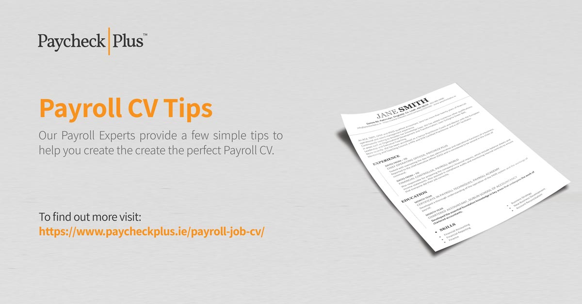 Payroll Job CV